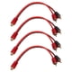 thumbnail image 1 of Cable adaptador RCA para coche (4 unidades, 1 hembra, 2 machos), divisor en Y, para altavoz, de 20 cm de largo, para dispositivos con conector de 3,5 mm., 1 of 14