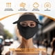 thumbnail image 4 of Black Outdoor Sports Neck Cover Bicycle Windproof Neck Scarf Summer Sun Protection Ice Silk Cycling Mask, 4 of 5