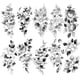 thumbnail image 2 of Tatuajes Hombro 10 Piezas 7 48x3 78 Pulgadas Impermeable Desechable para Adultos, 2 of 9