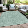 thumbnail image 4 of Dalyn Rugs Machine Washable Indoor/Outdoor Chantille Teal 8' x 10' Rug, 4 of 9