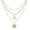 3 Layered Necklace, variant on Seashell Starfish Necklace for Women Conch Shell Summer Pearl Beach 14k Gold Layered Dainty Choker