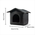 thumbnail image 5 of Cats House Waterproof Outdoor Keep Warm Pet Cat Cave Beds Nest Funny Foldable and Washable for Kitten Puppy Pets Supply, 5 of 6