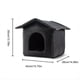 thumbnail image 5 of Casa para Gatos, Impermeable, para Exteriores, para Mantener , Cueva para Gatos, Divertidas, Plegables y Lavables, para Gatitos, Cachorros, Mascotas, Suministros, 5 of 6