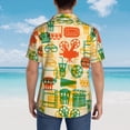 thumbnail image 6 of Cinema Icon Hawaiian Shirts For Men, Summer Short-Sleeve Relaxed-Fit Button-Down Shirts Xx-Large, 6 of 9