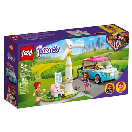 lego friends coche electrico