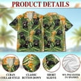 thumbnail image 5 of Netecom Black Labrador Retriever Dog Hawaiian Shirt for Men, Tropical Style, Button Down Summer Beach Short Sleeve, S-5XL, 5 of 6