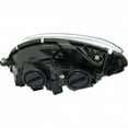 thumbnail image 2 of CarLights360: For 2010 2011 Mercedes-Benz C250 Headlight Assembly Passenger Side w/Bulbs Black Housing - Replacement for MB2503185, 2 of 4