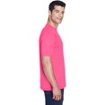 thumbnail image 2 of 8420 UltraClub Men's Cool & Dry Sport Interlock Tee Crew T shirt, 2 of 3