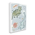 thumbnail image 3 of Stupell Industries Playful Dinosaurs Outer Space Planets Stars , 16 x 20, Design by Lil' Rue, 3 of 5