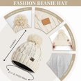 thumbnail image 4 of KABB Women's Winter Knit Warm Touchscreen Hat, Scarf & Glove Set, 4 of 6