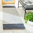 thumbnail image 2 of SAFAVIEH Montauk Phipp Southwestern Cotton Runner Rug, Navy/Beige, 2'3" x 7', 2 of 8