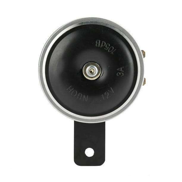 Bocina de metal universal de 3 pulgadas, 12 V, 105 dB, súper fuerte, resistente al agua, para coche, camión, motocicleta