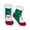 Green Santa Claus, variant on Toddler Kids Fuzzy Christmas Socks Baby Winter Slipper Socks Non Skid Socks for Girl Boy Baby Christmas Socks Fluffy Socks Red Deer S