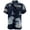 Black Lavender, variant on Men's Hawaiian Tropical Luau Aloha Beach Party Button Up Casual Dress Shirt (Lt. Green,S)