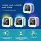 thumbnail image 4 of Reloj Despertador para NiñOs, Reloj de Entrenamiento para Dormir para NiñOs con Luz de 4 Colores para NiñOs PequeñOs, MáQuina de Sonido para Dormir, Azul, 4 of 5