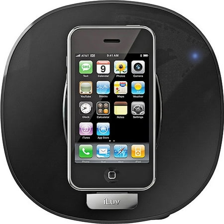 iLuv iMM190 App Station Alarm Clock Stereo Speaker Dock ...
