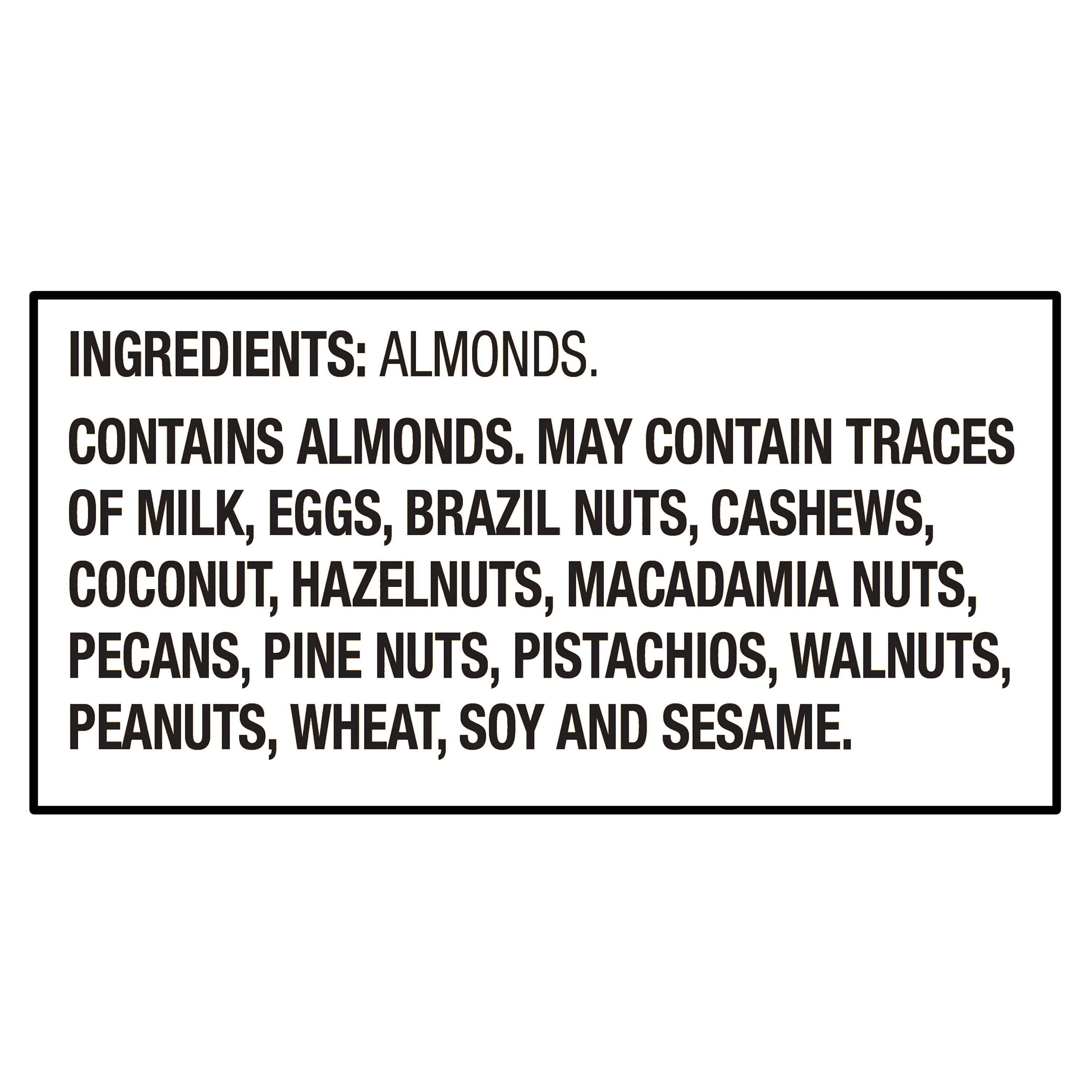 Great Value Whole Natural Almonds, 14 oz