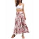 thumbnail image 3 of TRKIYQC Pantalones casuales de playa para mujer, pantalones anchos de cintura alta con vendaje delantero, S/ M/ L/ XL TRKIYQC perder, 3 of 8