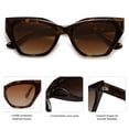 thumbnail image 4 of Gafas de sol SOJOS Square Cat Eye SJ2235 polarizadas para mujer, 4 of 5