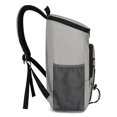thumbnail image 3 of Mochila térmica Para el almuerzo Likrtyny Bolsa térmica aislada Para picnic a prueba de fugas Gris, 3 of 9