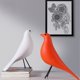 thumbnail image 4 of Adornos en forma de pájaro suave, adornos de resina, artesanías, decoración creativa de escritorio simple para el hogar, 4 of 5