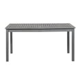 thumbnail image 4 of Home Square 3 Piece Patio Set with Dining Table and 2 Benches in Gray Wash, 4 of 9