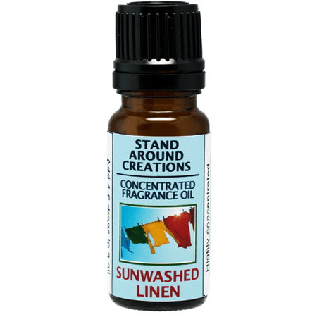 Fresh Linen Fragrance Oil - SUNWASHED LINEN FRAGRANCE OIL .33-FL. OZ.