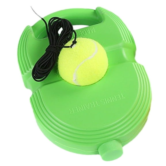 BIBABLYKE Tennis Practice Rebounder Tennis Trainer with String Solos Tennis Trainer Practice Portable Tennis Practice Equipment