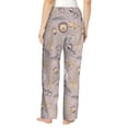 thumbnail image 6 of Pajama Pants Women, Safari Animals Sweatpants Soft Sleep Lounge Pants, Casual PJ Bottoms Pants with Pockets, 6 of 7