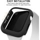 thumbnail image 5 of 2 Pack Compatible for Apple Watch Case 41mm [NO Screen Protector] Series 8 Series 7, Hard PC Bumper Case Protective Cover Frame Compatible for iWatch 41mm,cola red + transparent, 5 of 5