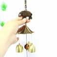 thumbnail image 4 of 2 PCS Traditional Lucky Small Wind Chimes for Outside, Wind Bell and Sympathy Leaf Wind Chimes Indoor Garden Bell, Patio, Balcony, 4 of 5