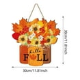 thumbnail image 2 of TIELUTT Thanksgiving Door Hanging Porch Decorations Outdoor Modern Beach Decorations for Home Welcome Sign for Front Porch Interchangeable Interchangeable Home Sign Marquee Letters with Lights 12 Inc, 2 of 5