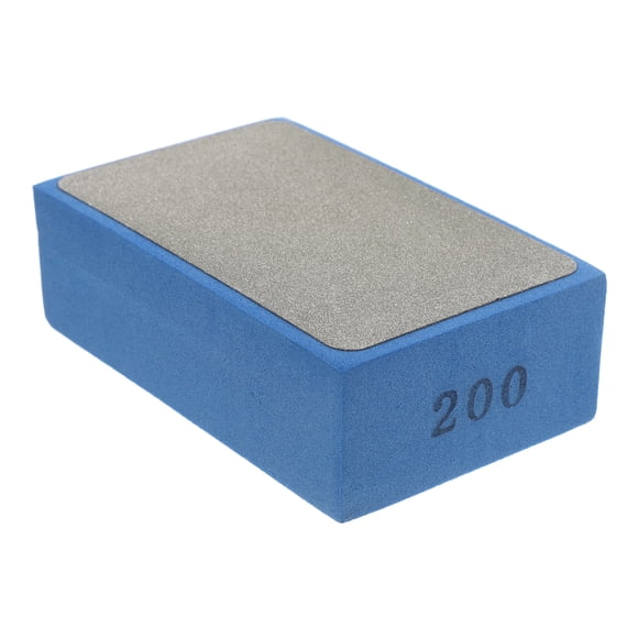KAKOWELY hand polishing block Diamond Hand Polishing Pads Glass Grinding Pads Sanding Blocks For Sanding Concrete Glass Stone Marble Foam Backing Blocks3.74"X2.36"X1.18"
