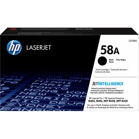 HP - 58A Standard Capacity Toner Cartridge - Black