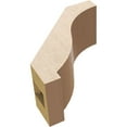 thumbnail image 6 of Ekena Millwork 3"W x 6"D x 6"H Baker Rough Cedar Woodgrain TimberThane Knee Brace, Primed, 6 of 6