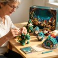 thumbnail image 3 of 9‑Piece Fantasy Crochet DIY Kit, Complete Gnome Themed Crochet Starter Set with Yarn, Hook and Step‑by‑Step Instruction Booklet, Hand‑Making Craft Kit for Decor & Gift, 3 of 4