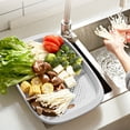 thumbnail image 4 of Cup Tray Rectangular Plastic Tea Tray Draining Household Living Room Scandinavian European Simplistic Cup Draining Tray, 4 of 6