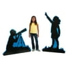 God'S Galaxy Vbs Silhouette Kids Stand U - Party Decor - 2 Pieces