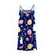 thumbnail image 3 of Vestido de Verano Casual para Niños 3-10T, Manga Volante Impreso Vestido Torcido, Vestido de Pascua para Niños Pequeños para las Vacaciones de Fiesta, 3 of 6