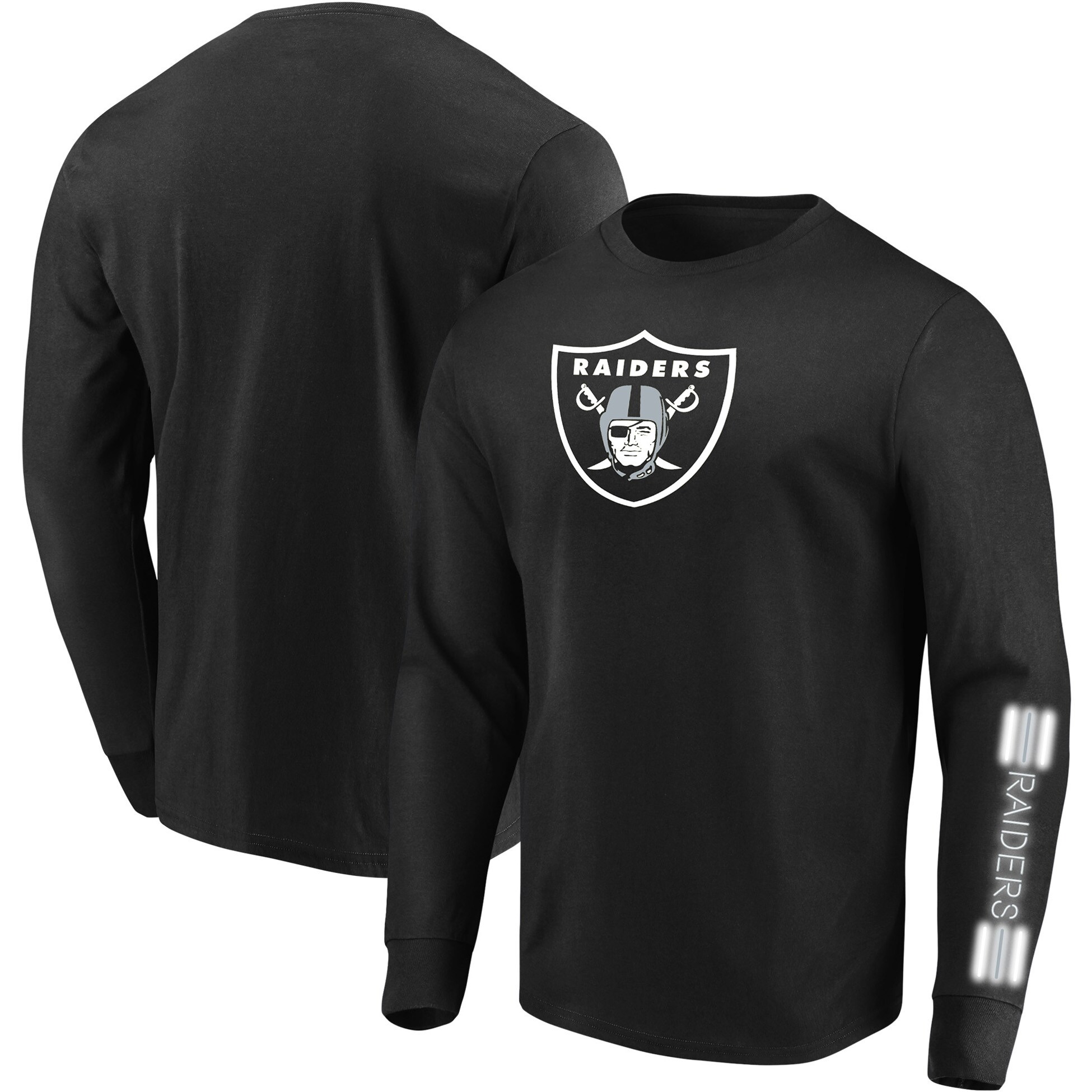 Las Vegas Raiders Majestic Startling Success Long Sleeve T ...