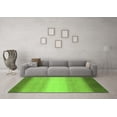 thumbnail image 3 of Ahgly Company Indoor Square Abstract Green Modern Area Rugs, 4' Square, 3 of 4