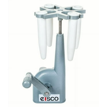 Hand Crank Centrifuge, Holds 4 Tubes, Includes 4 Polythene Tubes - Eisco Labs