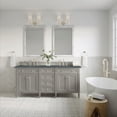 thumbnail image 2 of James Martin Vanities 650-V72-SBR-3PBL Brittany 72" Double Basin Poplar Wood Vanity Set -, 2 of 5