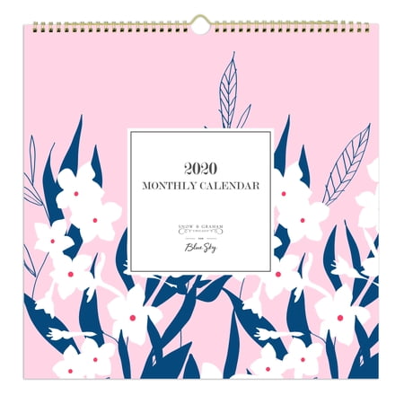 BS SNOW AND GRAHAM 12X12 WALL CALENDAR