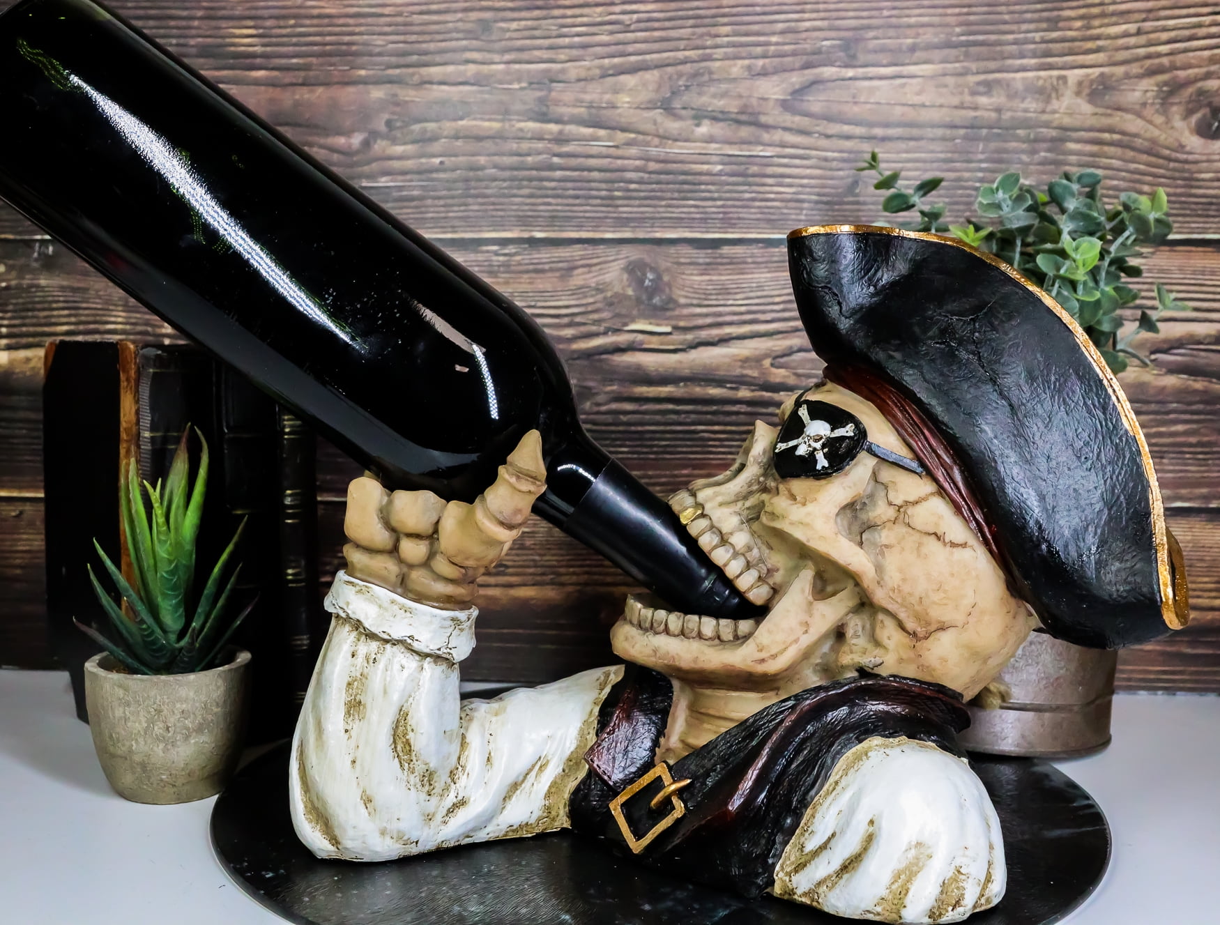 Skull wine holder sale