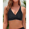 thumbnail image 4 of Women Full Coverage Bikini Top No Bottom Push up Swimsuits Top Sport Bra Bathing Suits Tops, 4 of 7