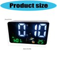 thumbnail image 5 of Zeiwohndc Digital Alarm Clock with Mood Temperature Readout Responsive Touch Panel Gift, 5 of 8