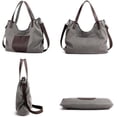 thumbnail image 2 of PIKADINGNIS Tote Handbag for Women Hobo Shoulder Purse Roomy Crossbody Bag Canvas Messenger Satchel Tote Purse, 2 of 6