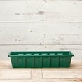 thumbnail image 3 of Novelty 02241 203475 2241 24" Green Flower Box Planter, Inch, 3 of 6