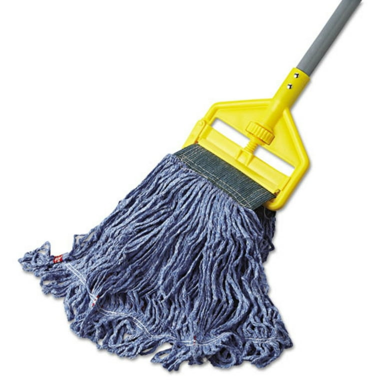 Swinger Loop Wet Mop Head, Medium, Cotton/Synthetic, Blue, 6/Carton Swinger Loop Wet Mop Head, Medium, Cotton/Synthetic, Blue, 6/Carton